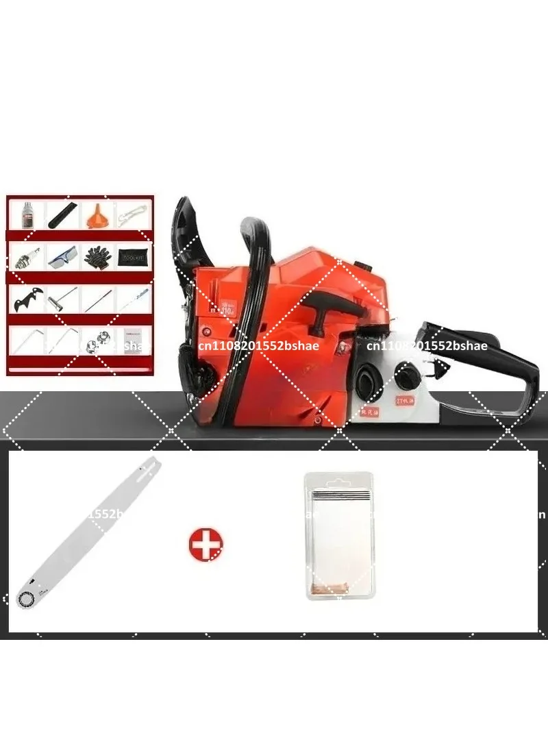 88.8KW 98CC Handle Chainsaw 4-Stroke Air Cooled Wood Cutting Machine 23800rpm Woodworking Tool