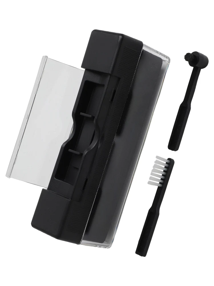 3pcs Vinyl Record Cleaning Brush Set Stylus Velvet Anti-static Stylus Cleaner Tool Kit Cleaning Brush Cloth Vinyl Record Care