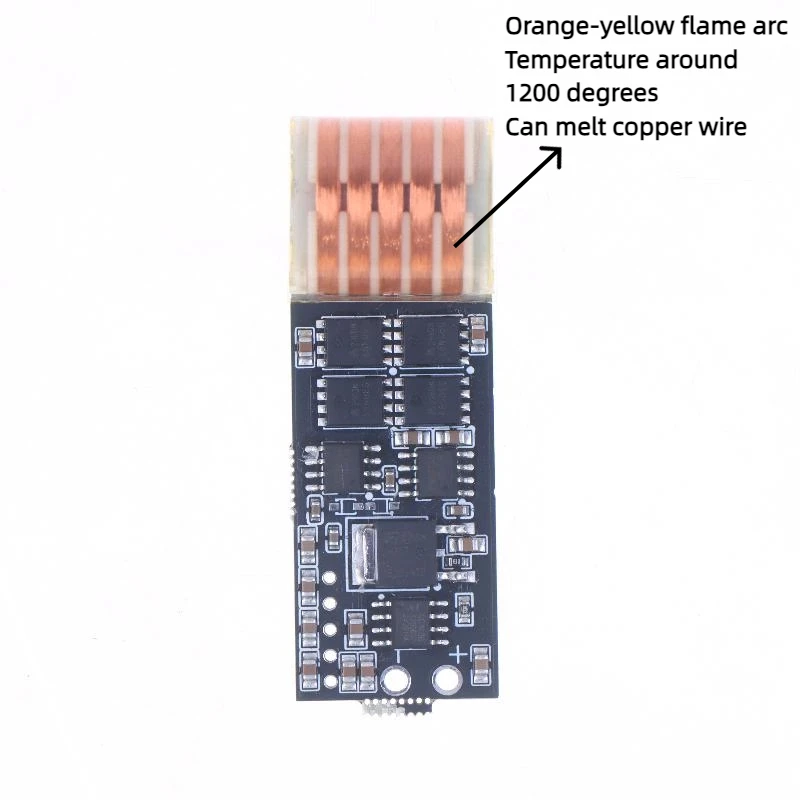 

1Pc DC7V-15V To 15KV-20KV High Frequency AC High Voltage Generator 12V Inverter Boost Board Ignition Coil Module