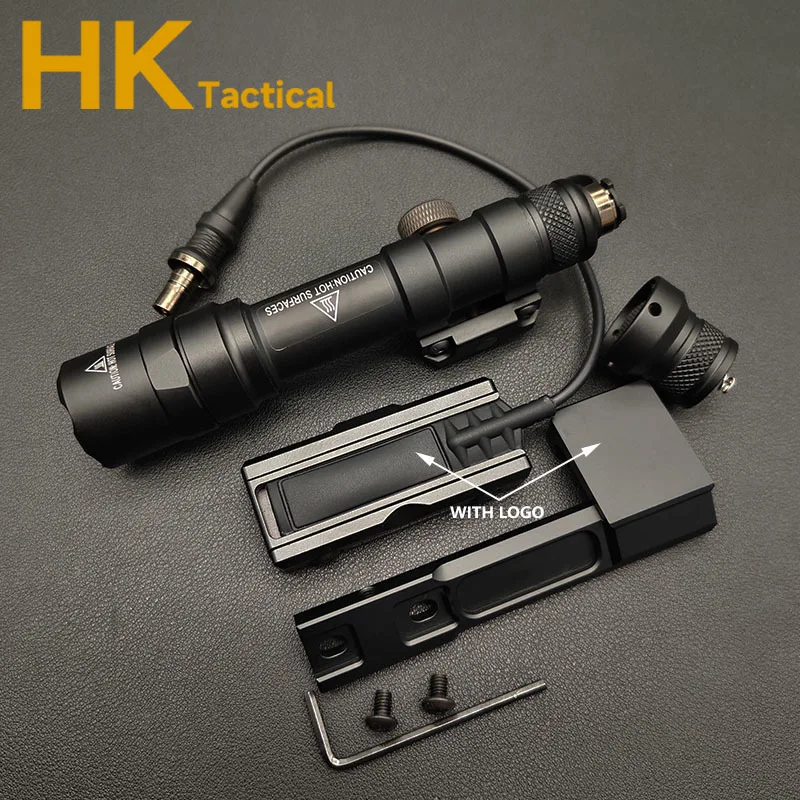 NONE Airsoft SF M600 M600B M300 Taschenlampe LED Taktische Jagd Gewehr Scout licht Pistole Waffen Lichter 600 Lumen Fernbedienung Druck Schalter 9