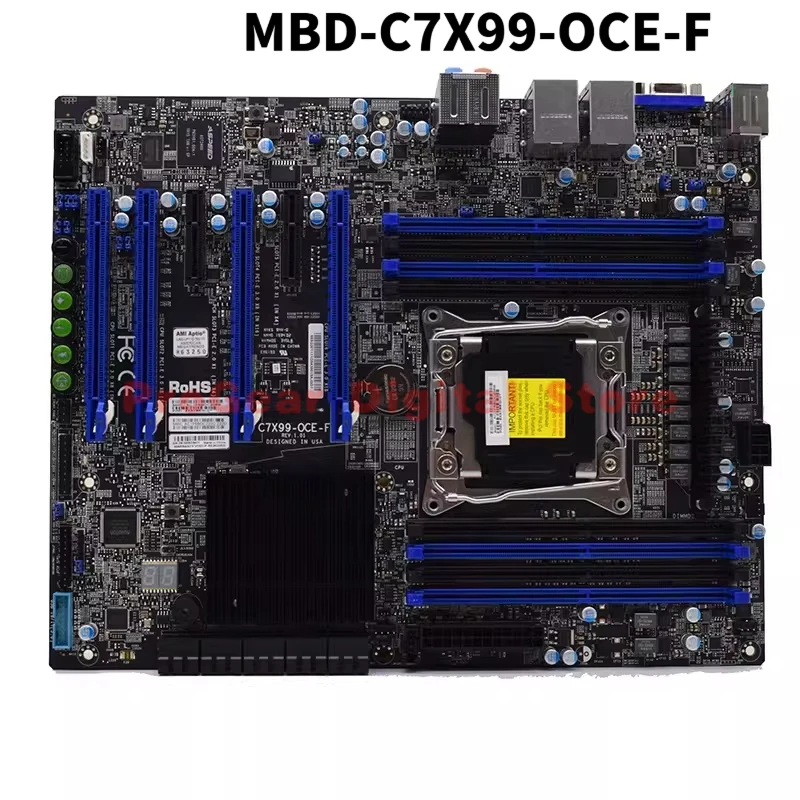 

Материнская плата Supermicro MBD-C7X99-OCE-F LGA2011-3 ATX с двумя LAN-портами, IPMI, встроенным VGA, поддержкой E5-2600 V4