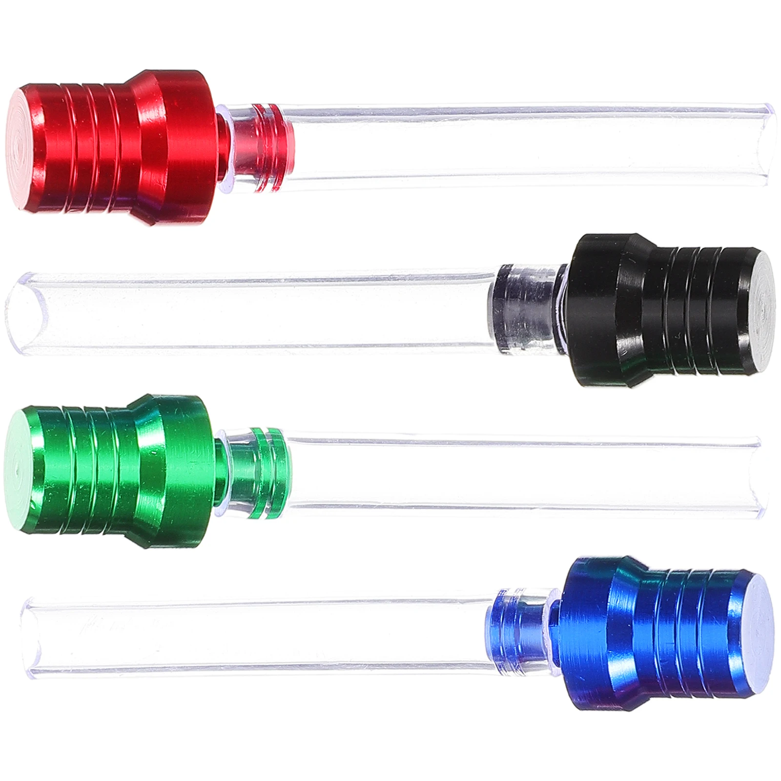 

4pcs Motorcycle Tank Cap Gas Tube Atv Accessories Aluminum Alloy Durable Ventilated Design Easy Installation Sand Protection