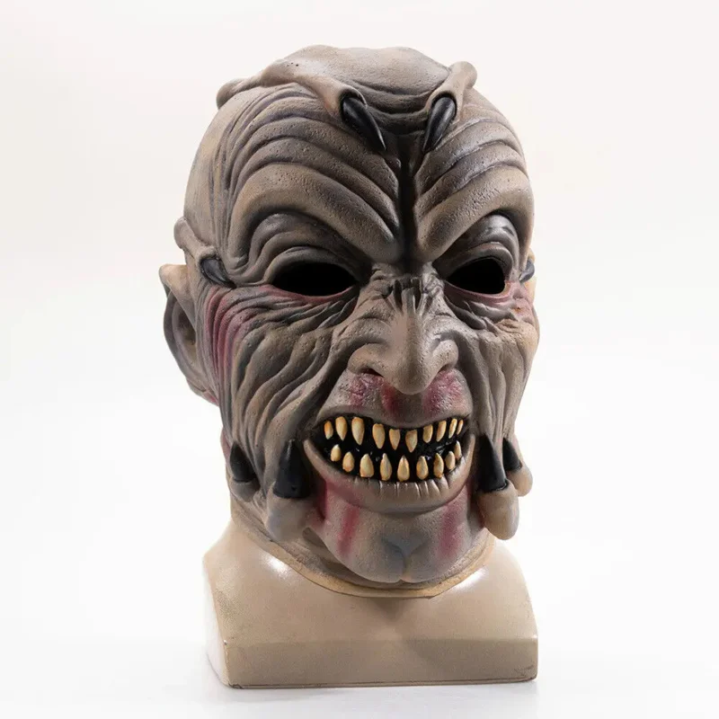2023 maschere Cosplay Jeepers Creepers spaventoso The Bat People maschere mostro maschera di Halloween lattice per oggetti di scena natalizi per adulti