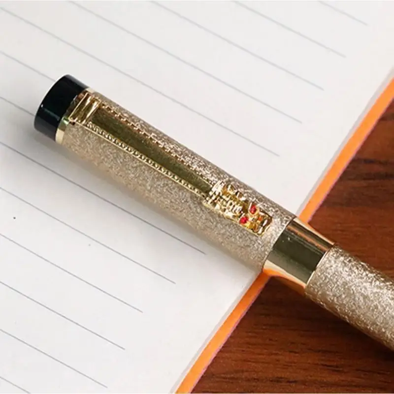 R53C Business Student Füllfederhalter 0,5 mm für extrafeine Metallfeder, Kalligraphie-Stift, Büro, Schule, Schreibwerkzeug, Pe – Detail 7