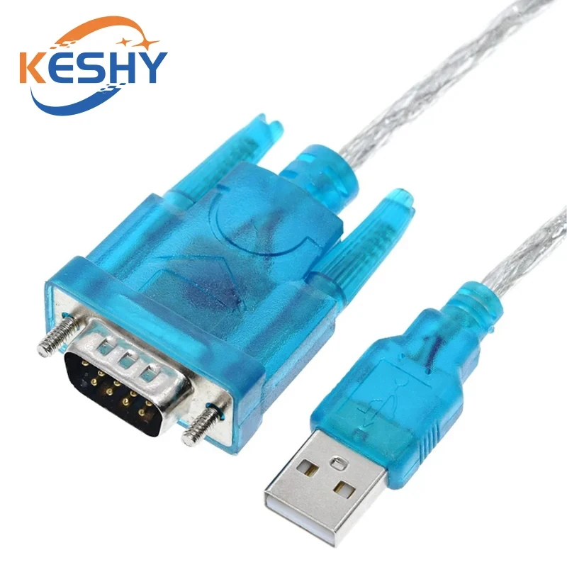 1-10 قطعة جديد HL-340 USB إلى RS232 COM ميناء المسلسل المساعد الشخصي الرقمي 9 دبوس DB9 مهائي كابلات دعم Windows7 64 #3