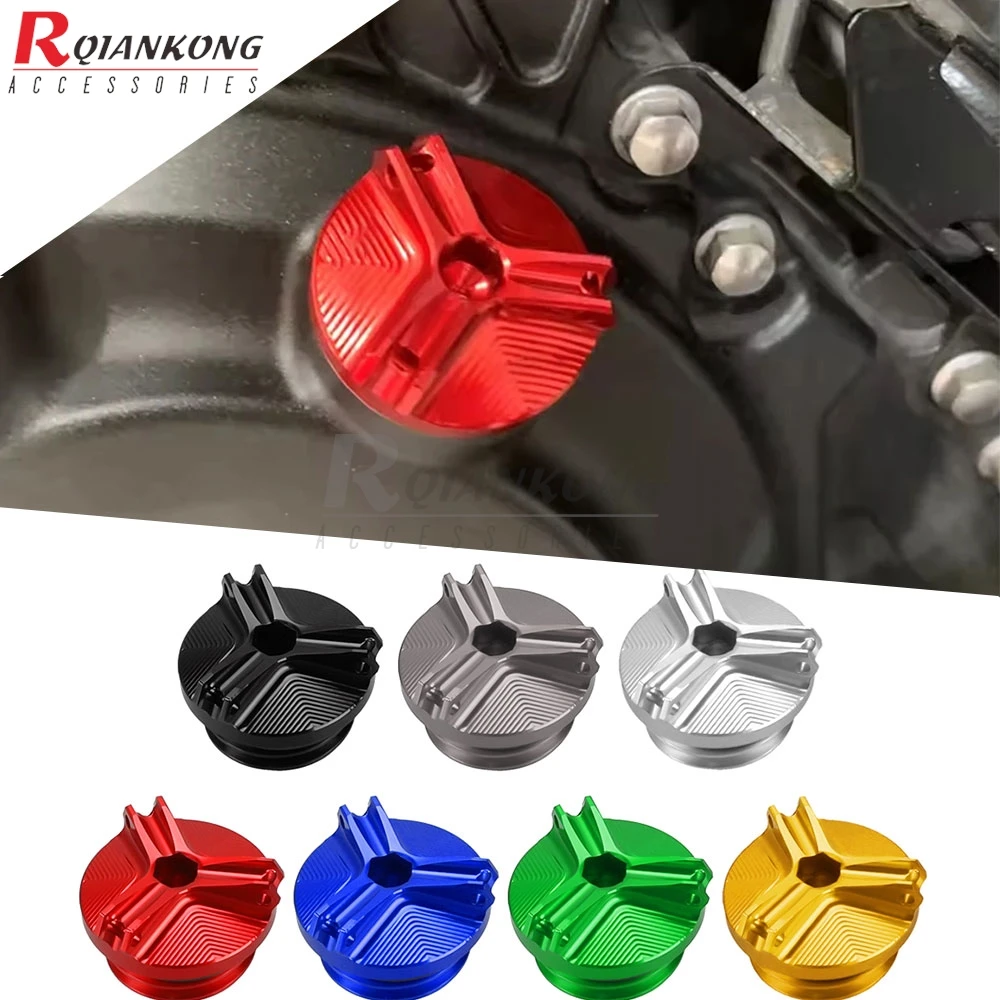 Coppa Dell'olio Motore Per Yamaha FZ1 Fazer FZ6 FZ6R FZ8 FZ07 FZ600 FZ700 FZ750 FZ-1 FZ-6 Moto Accessori Viti Tappo Olio-image