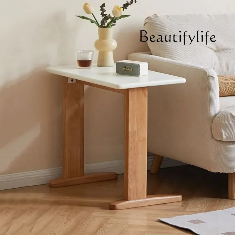 Vv BA Solid Wood Coffee Tables Multi-functional Kitchen Dining Table Computer Desk Living Room Sofa