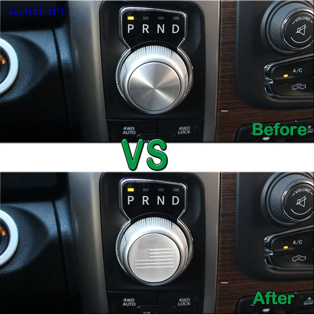 

Durable Dial Shifter Trim Plate for Dodge RAM 1500 2500 for Chrysler