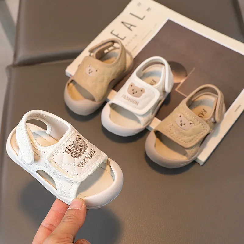 SandaliasCartoon Child Sandals Summer Baby Walking Shoes Soft Sole Boy Sandals Garden Shoes Cute Girl Shoes Baby Shoe Bebe Fille