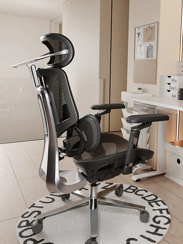 

[Exclusive For Daren] Black And White Ergonomic Chair Massage Computer Chair Office Sedentary E-sports Chair