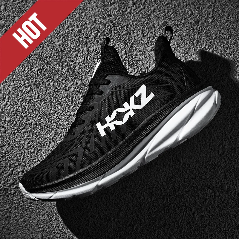 NEW Marathon Men Sports Running Shoes Cloud Cushion Breathable Lightweight Comfortable Stable Athletic Antiship Casual Sneakers - view 2