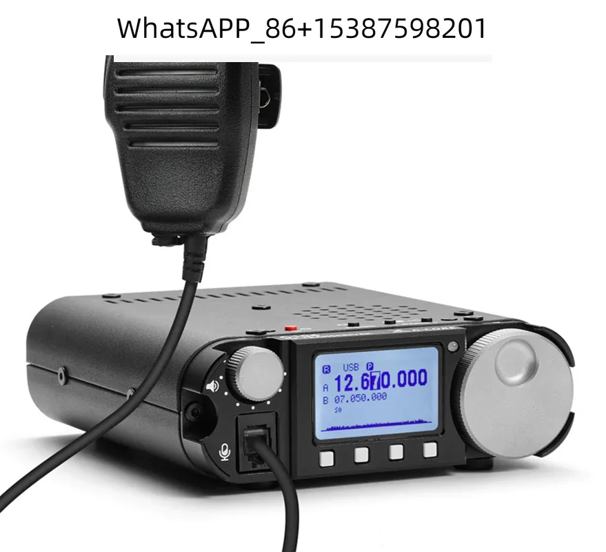 Xiegu G106C Portable SDR Shortwave Radio 5W HF Transceiver QRP WFM Radio FT8