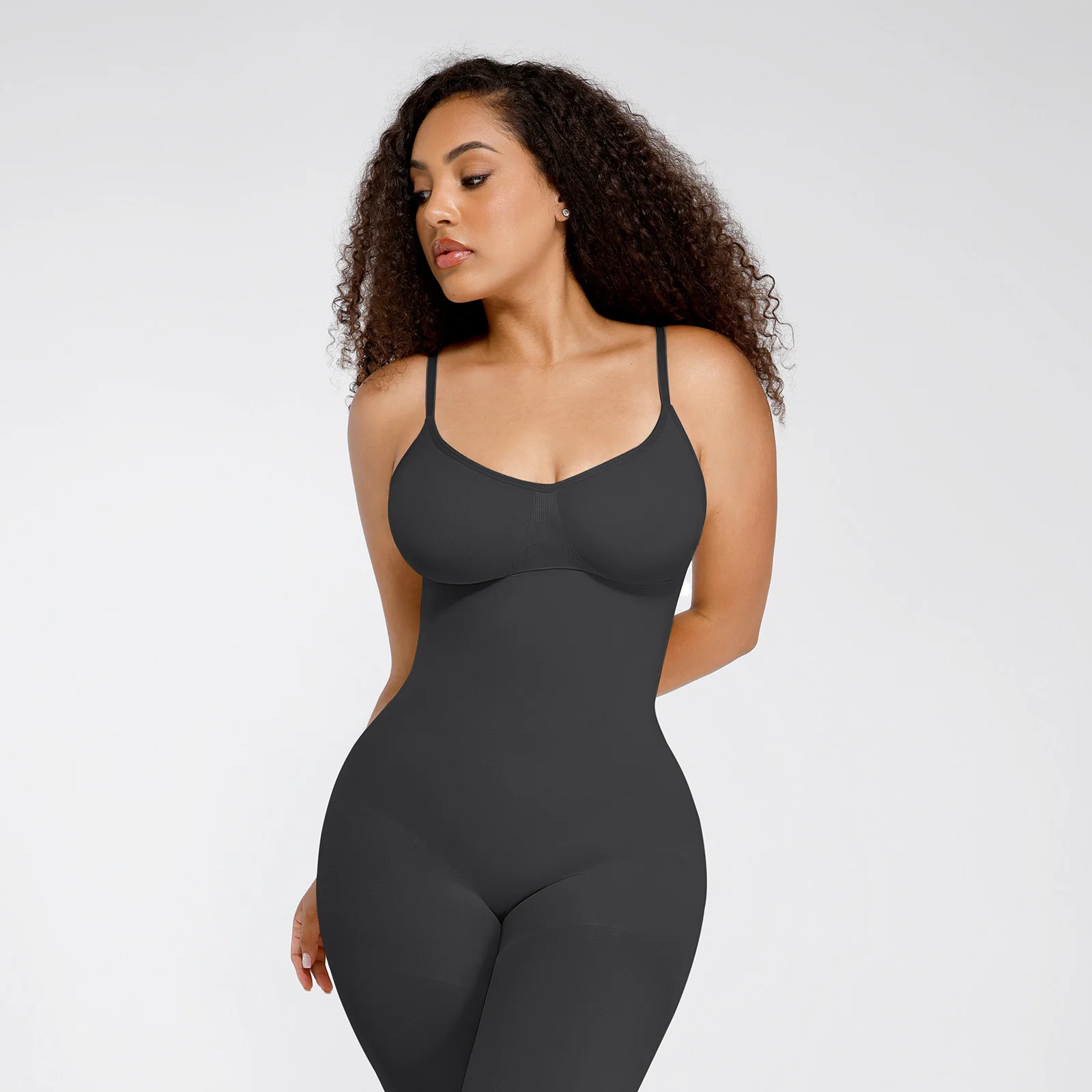 HEXIN Seamless Women Shapewear Long Length Shaping Bodysuit Breast Surpport Butt Shaper Body Contouring Abdomen Slimmer