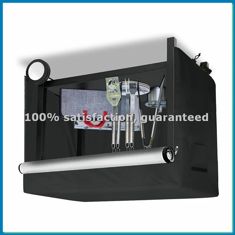 

Outdoor Prep Table Cover with Split Zipper, Waterproof Stainless Steel Prep & Work Table Cover for Patio Table-A33R