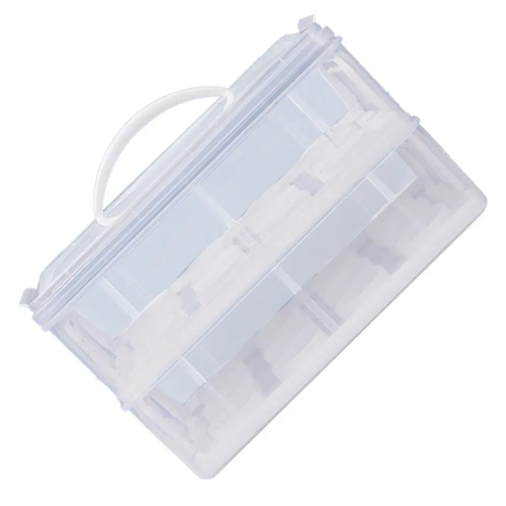 

1Pcs Transparent Double Layer Cake Box Food Safe PP Material Waterproof Oil Proof Dessert Packaging Box for Home Bakery Festival