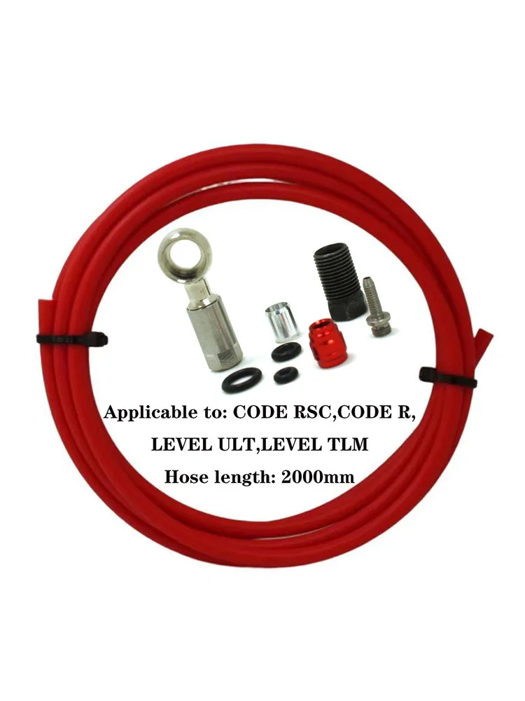 AliExpress GIYO Bicycle Brake Hose Kit 2 Meter for Sram CODE For RSC R LEVEL ULT Bike Connector Set with Rubber Steel Material