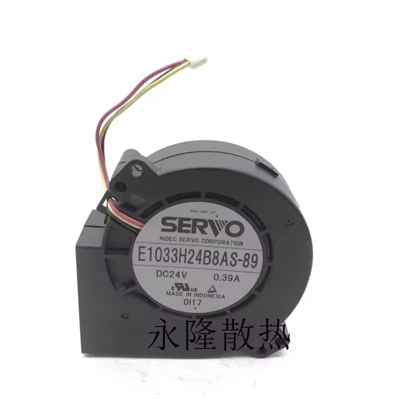 Original  9CM 9733 turbo blower 24V 0.39A E1033H24B8AS-89 frequency converter copier fan