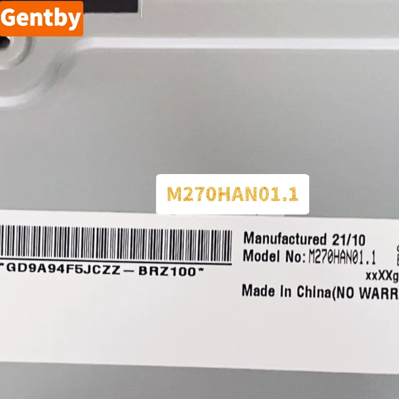 Imagem -04 - Substituição do Monitor da Exposição do Lcd Tudo-em-um 30 Pinos Fhd Ips M270han01.1 M270han01.2 M270han01.3 Dell hp Original