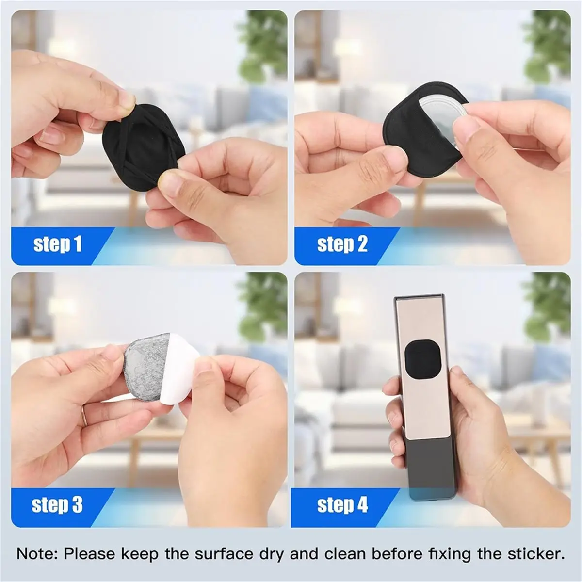 *X07A 8pcs Airtag Adhesive Holder Case Protective Stick-on Sleeve for Apple Airtags for TV Remote Luggage Bike Car Laptop