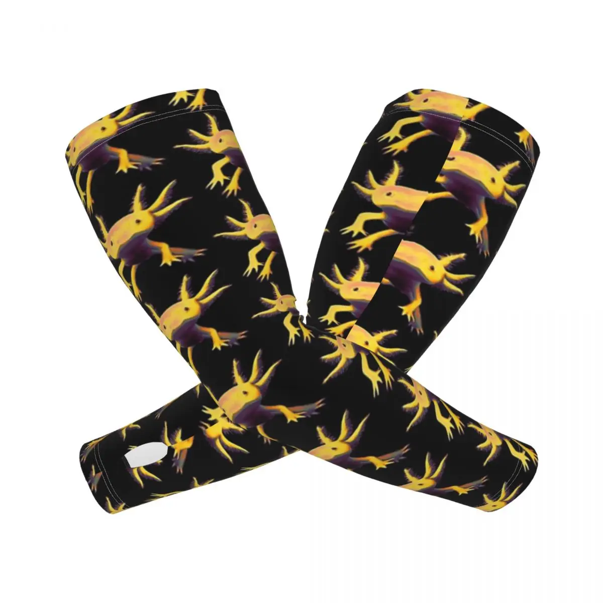 

Axolotl уличные нарукавники солнцезащитный чехол с УФ-защитой летние ледяные шелковые велосипедные татуировки рукава