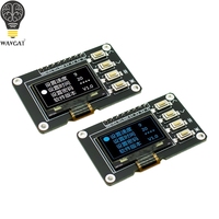 0.96inch OLED Display IIC White/Blue 12864 with 4 Buttons OLED Display  SSD1315 OLED I2C Display DC 3.3V