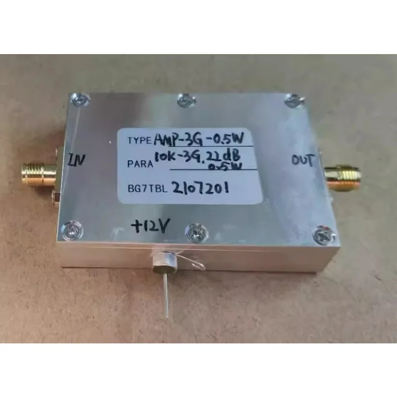 

10K-3G Gain 22dB 0.5W 27dBm Broadband, Power, Amplifier, Small Size, Interference, Source