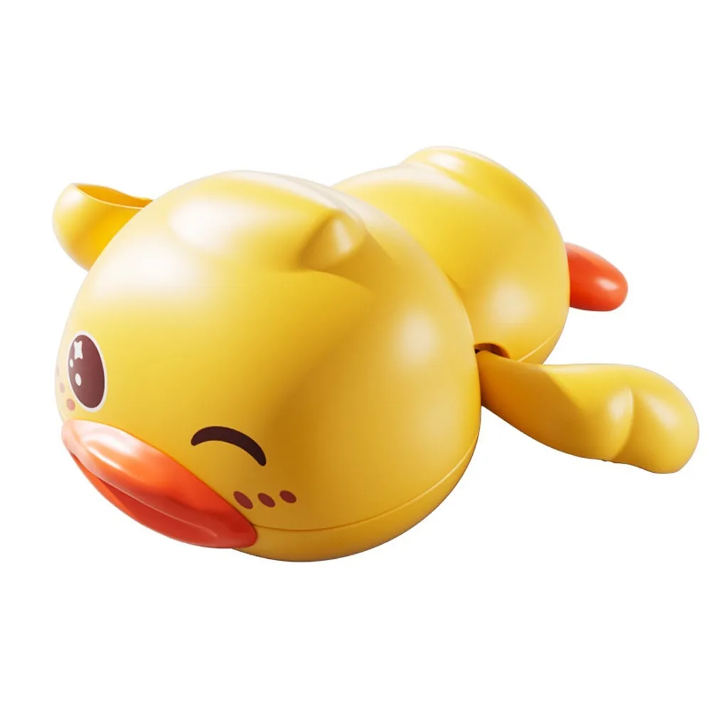 Clockwork Bathing Shower Toys Family Gathering Water Floating Duck giocattoli da bagno per bambini simpatici delfini Baby Shower Toys Toddler