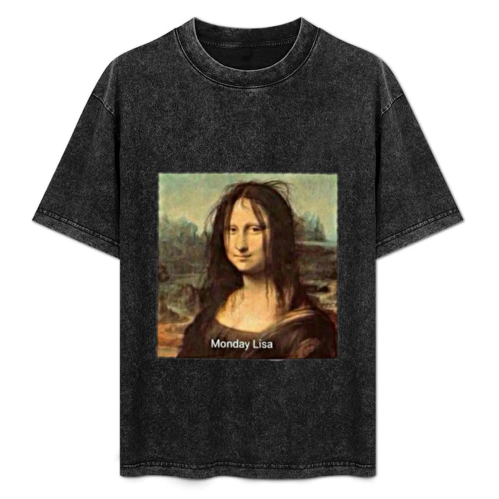 

Monday liza T-Shirt Classic Print Short Sleeve Shirt