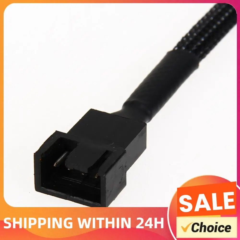 5 Pcs 4 Pin PWM Connector Male To Female Extending Cable 26CM PWM Fan Cable for Compure CPU Cooling System for Computer Case Fan