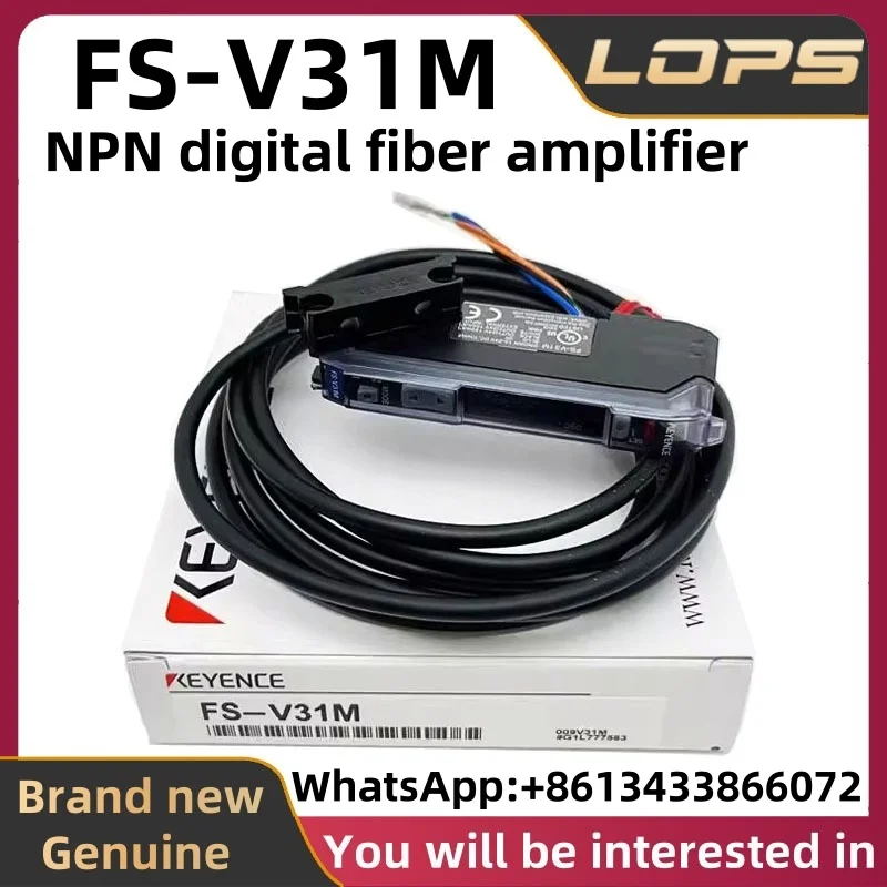 FS-V31M KEYENCE NPN digital fiber amplifier New Original , large stock available, welcome to inquire