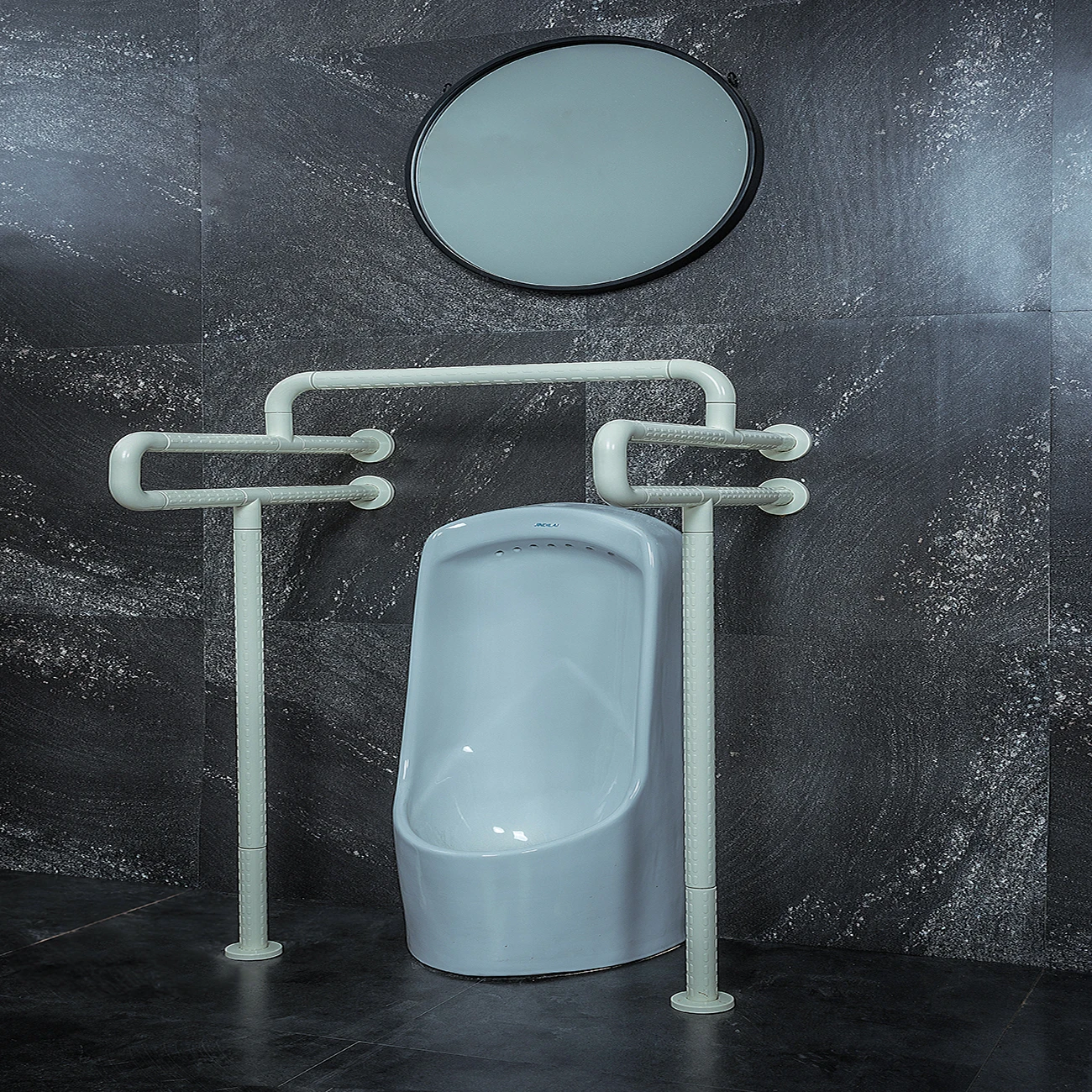 قضبان مرحاض بلاستيكية مصممة لراحة السلامة، قضبان أمان للاستحمام لكبار السن، أثاث حمام المرحاض للمعاقين #4