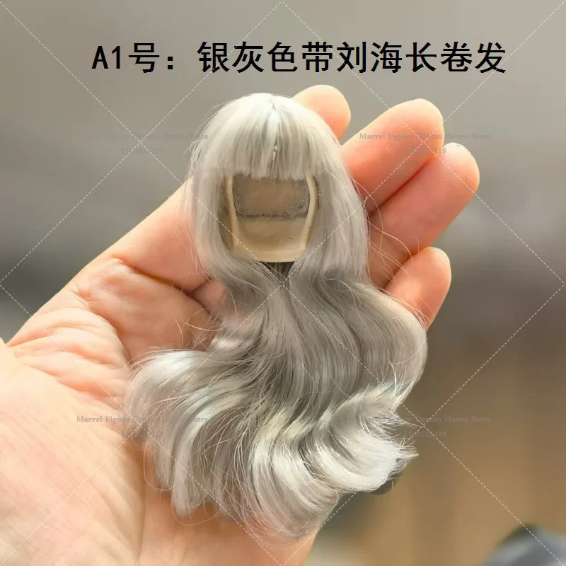 Haarabdeckung im Maßstab 1:6, austauschbare Perücke, Frisur, weibliches Zubehör für Gymtoys GACTOYS Superduck 12-Zoll-Actionfigur, Soldat