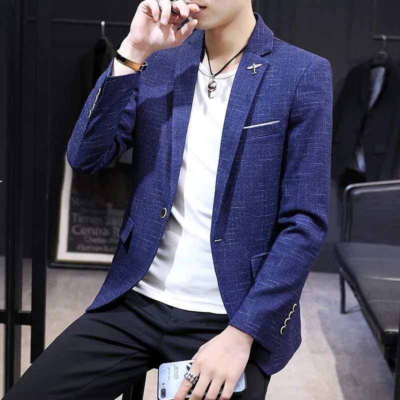 

2026 модный новый тренд бутик элитный красивый маленький костюм в клетку деловой британский стиль вечерние свадебные одиночные западные пальто пальто