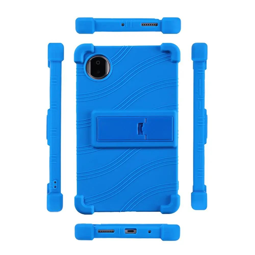 Para Honor Pad X7 (2025) Capa protetora macia para tablet de 8,7 polegadas à prova de choque com 4 cantos de silicone reforçados