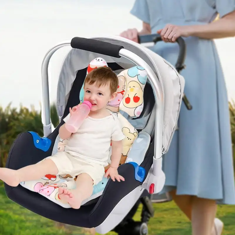 Baby Stroller Seat Liners Baby Seat Pad Liner Car Seat Insert Comfort Insert For Strollers High Chairs Baby Cushion Pad