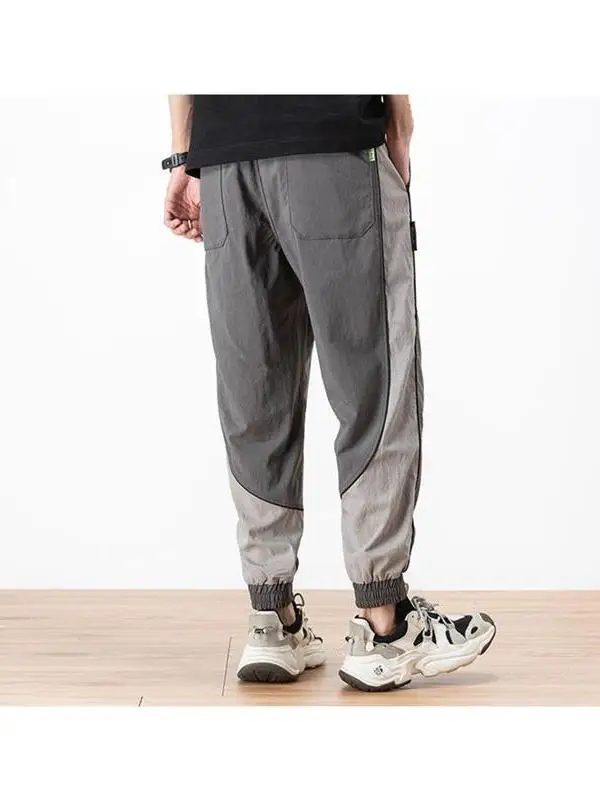 Qui Dry Sport pantalons de travail hommes mince Harlan coupe ample grande taille pantalons décontractés été jeunesse Faion marque loisirs pantalon