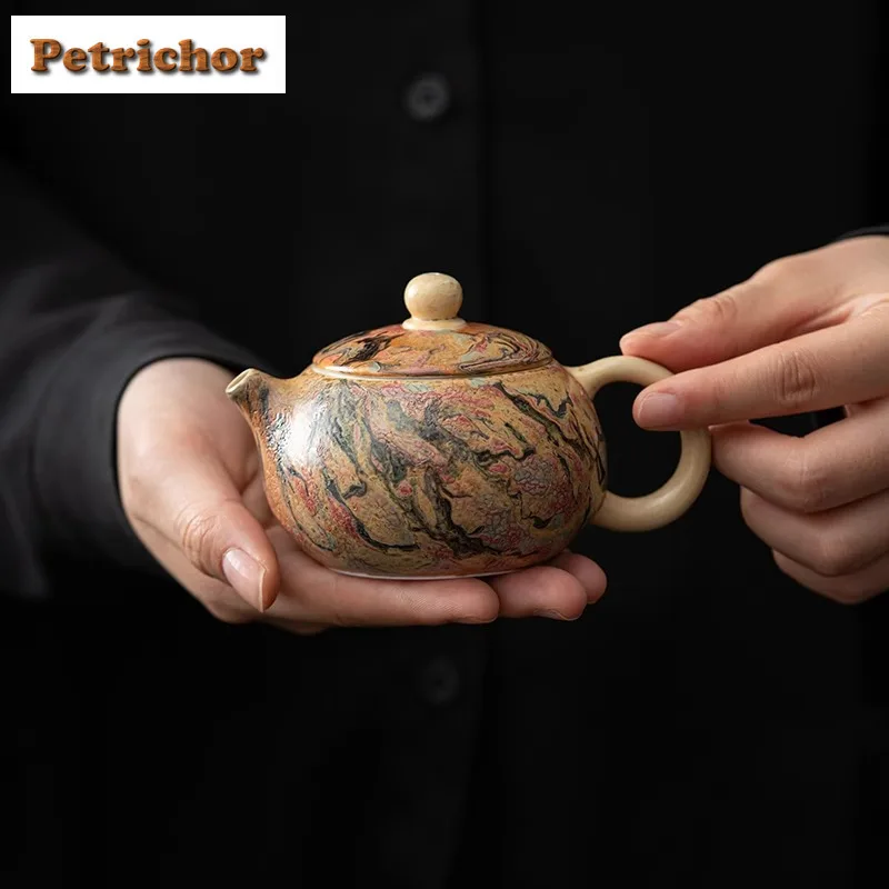 

Дуньхуан картина маслом фарфоровый чайник ручной работы чайник чайник чайник с фильтром украшения для сервизов чая