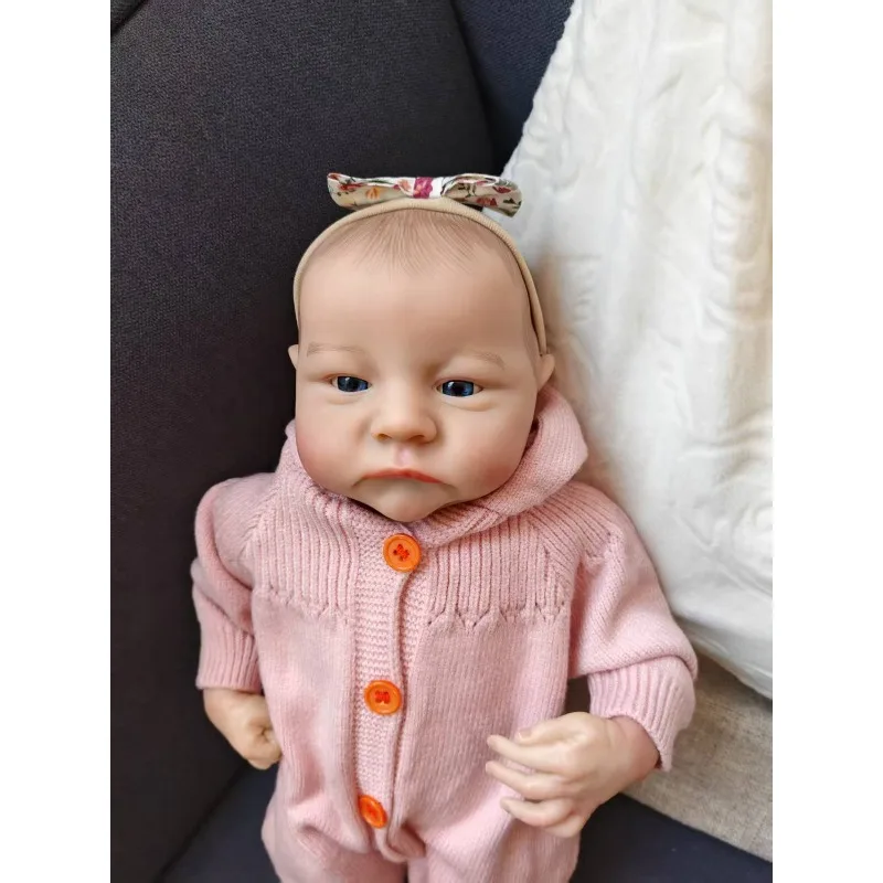 48CM Reborn Babypop Levi 3D Huid Zichtbare Aderen Collectible Art Doll Kind Simulatie Metgezel