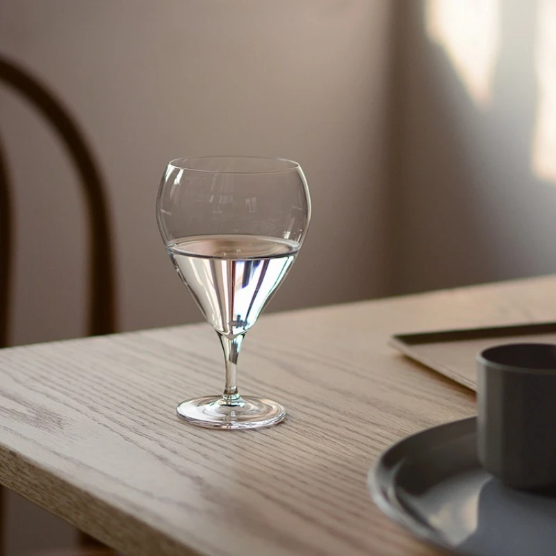 Water Droplet Glass Cup High-quality Appearance Level Juice Champagne Glass New Household Transparent Juice Cup Creative Goblet
