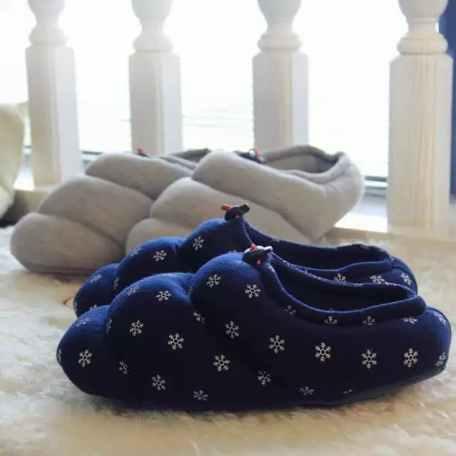 Winter Warm Cotton Slippers Half-Wrapped Back Muffin Shoes