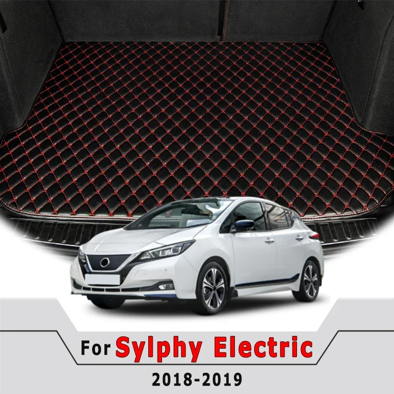 

Car Trunk Mats For Nissan For Sylphy Electric 2019 2018 Rear Trunk Tray Liner Cargo Foot Pad Accessories Product Part Waterproof