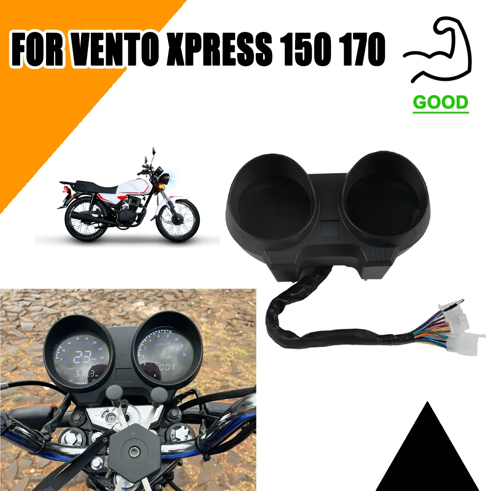 

For Vento Xpress 150 170 XPRESS170 Motorcycle Digital Speedometer Instrument Panel Tachometer Odometer Gear Meter Instrument