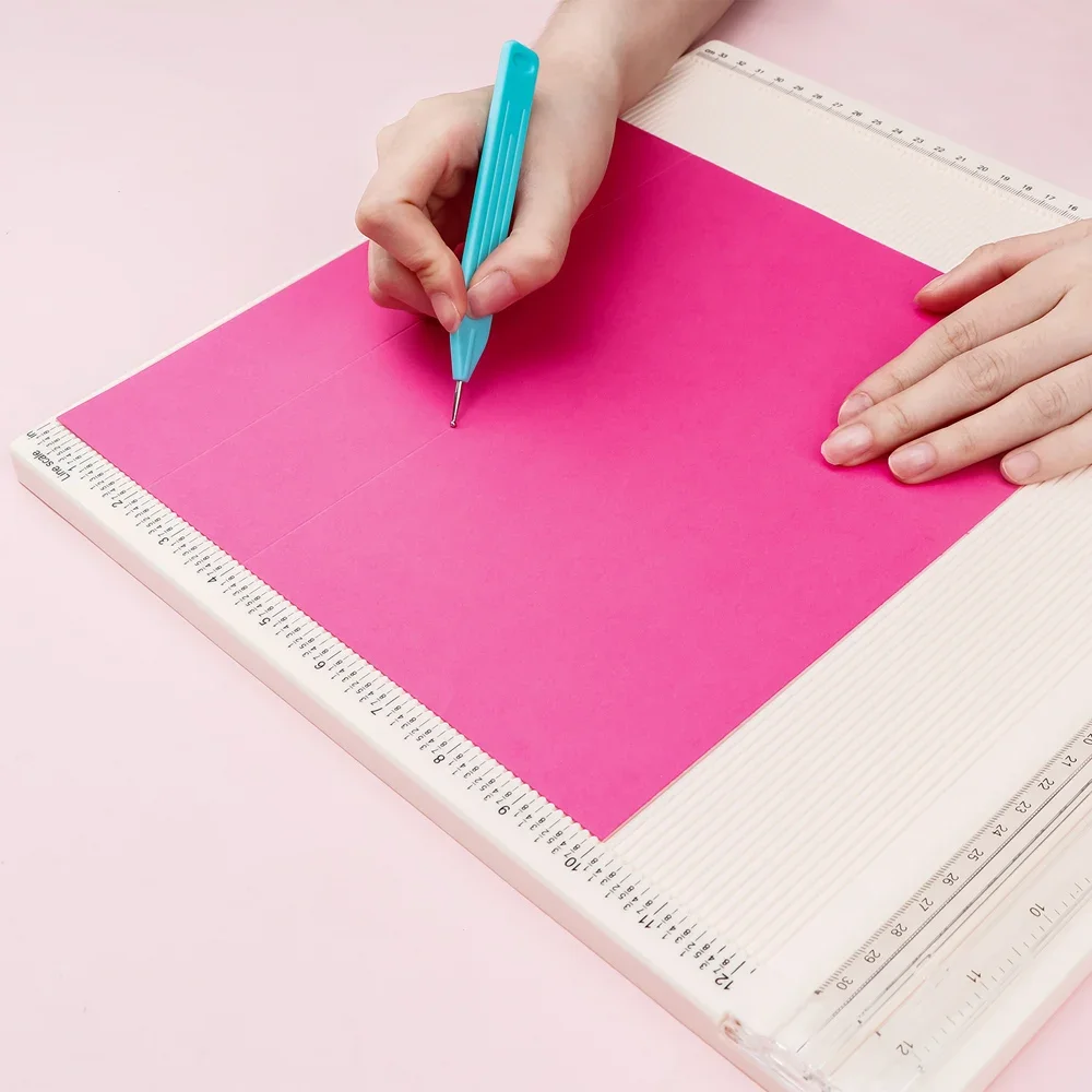 

Multi-Purpose Trim and Score Board Paper Trimmer Replacement Blades Cutting/Scoring Blades for Trimmer Embossing Lines In Cards