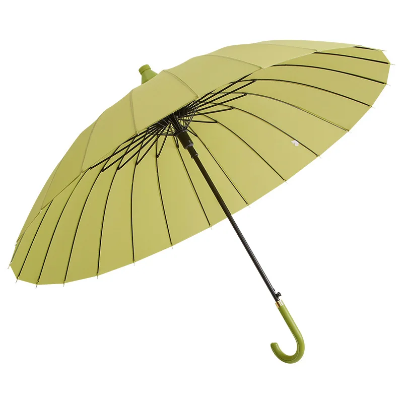 0162  24-bonesPlastic Non-drip Car Retractable Cover Umbrella Waterproof Cover Home Sleeve Holder Drip-proof Umbrella Transparen