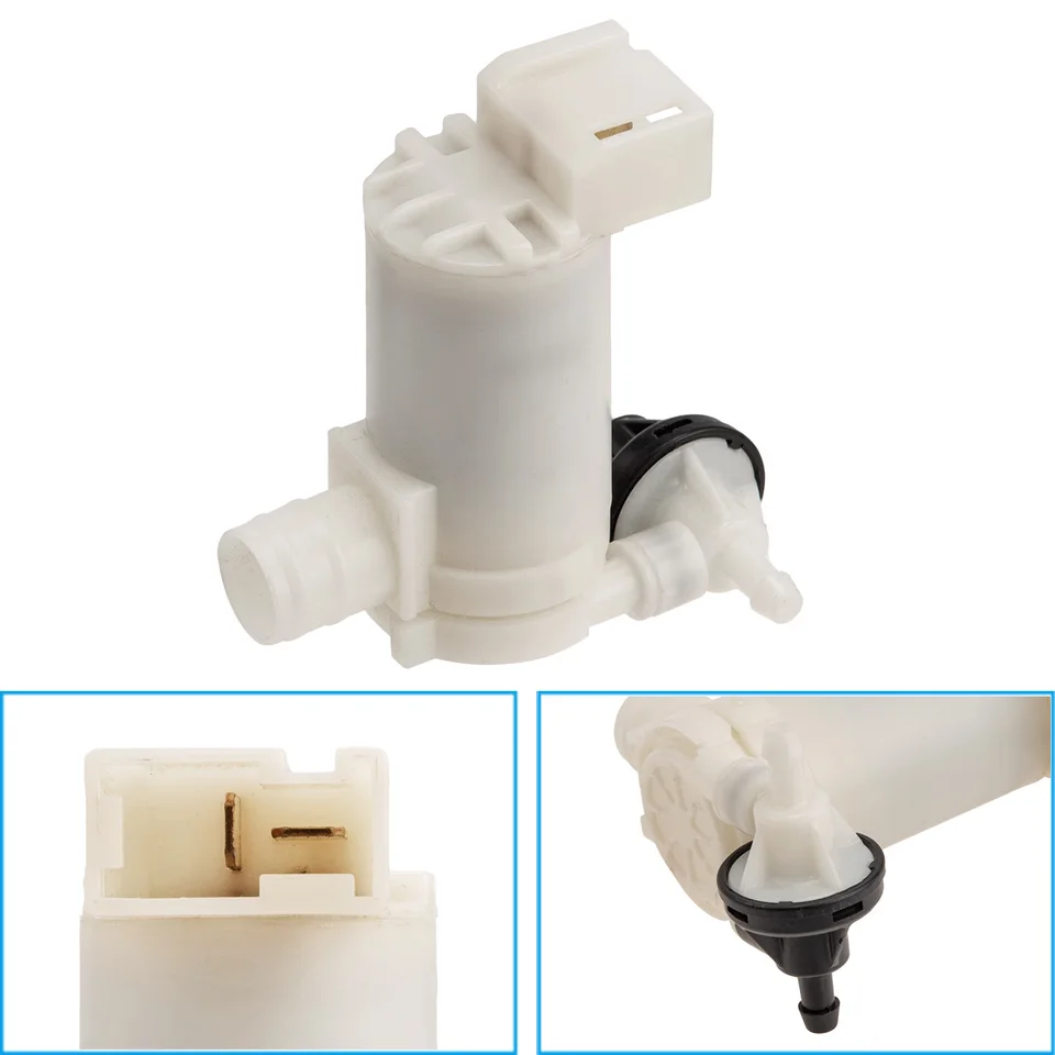 Car Windshield Washer Pump Front & Rear Windscreen Cleaning Washer