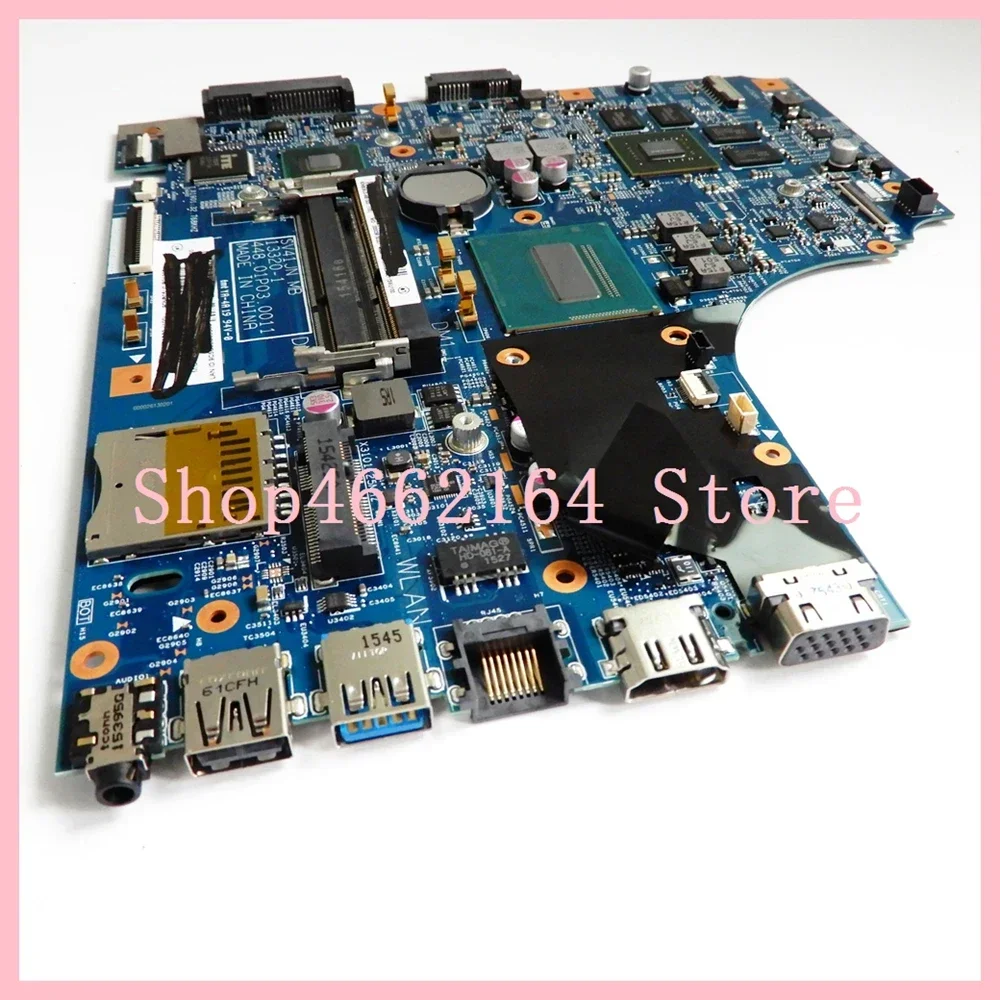 Imagem -06 - com i5 I74th Gen Cpu Gt840m-v2g Gpu Mainboard para Asus X450j X450jn Sv41jn X450 A450j A450jn Laptop Placa-mãe Teste ok X450jn