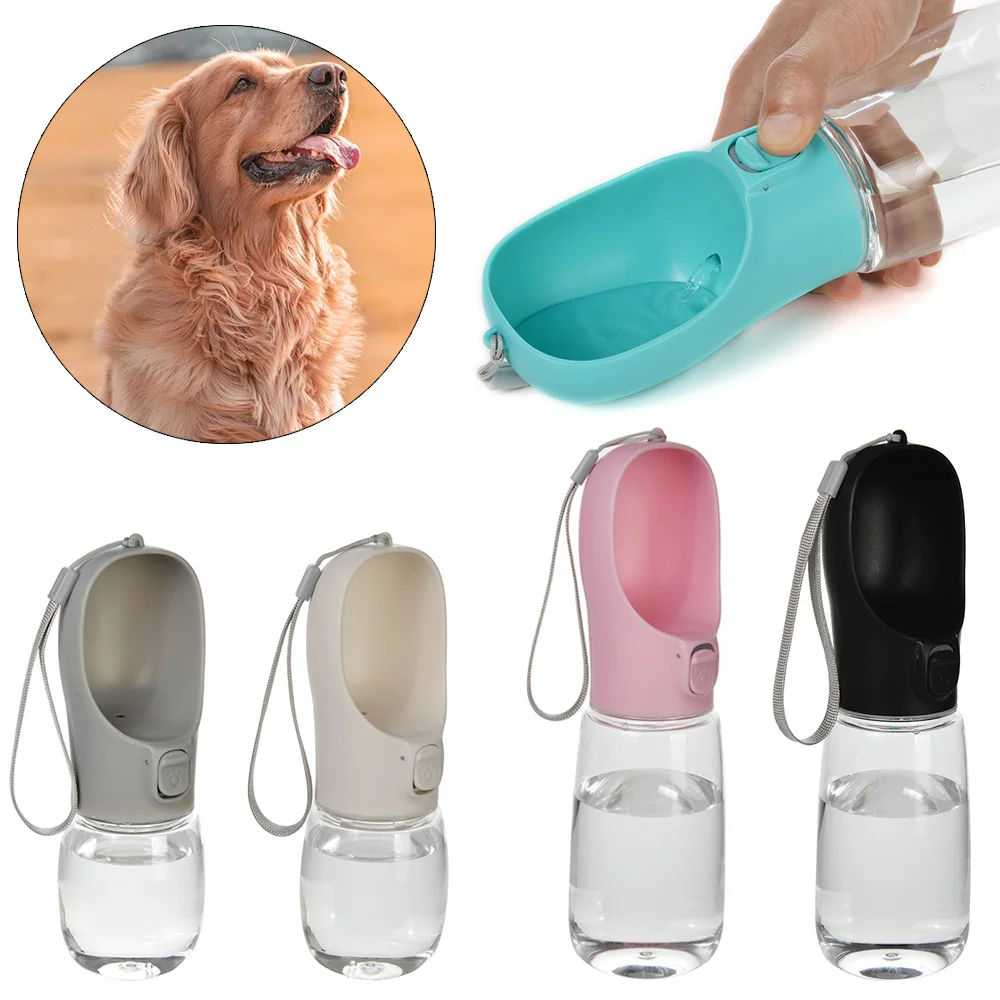 Pet Portable Dog Water Bottle for Small Large Dogs Cats Walking Leakproof Durable Puppy Drinking Bowl Golden Retriever Supplies