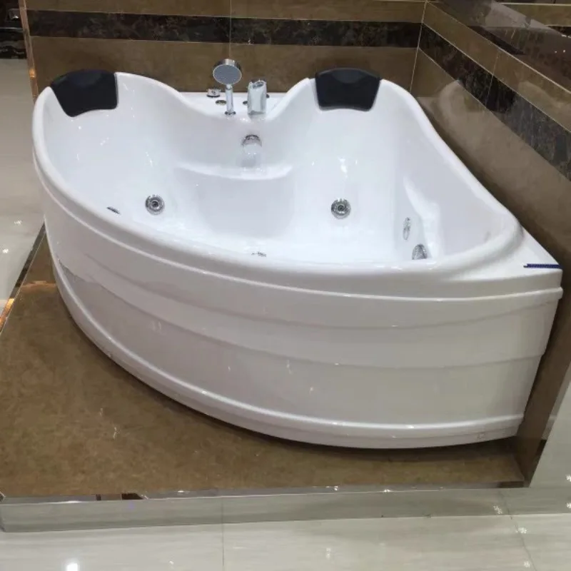 Jacuzzi Couple Fan Triangle Surfing Jacuzzi Hot Spring Bath Acrylic Bath