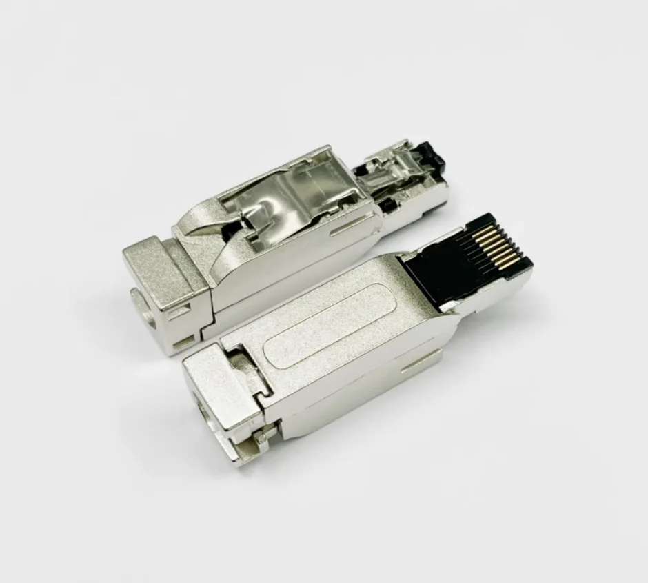 

5 шт. RJ45-8P Кристаллическая головка 6GK1901-1BB11-2AA0 Подходит для промышленных разъемов Ethernet