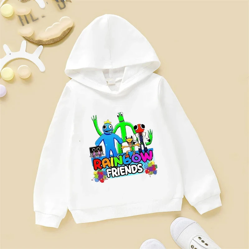 Kids Spring and Autumn Hoodies Hoodies for Boys and Girls, Casual Sports Hoodies for Children Aged 2-12, Printed Cartoon Hoodies